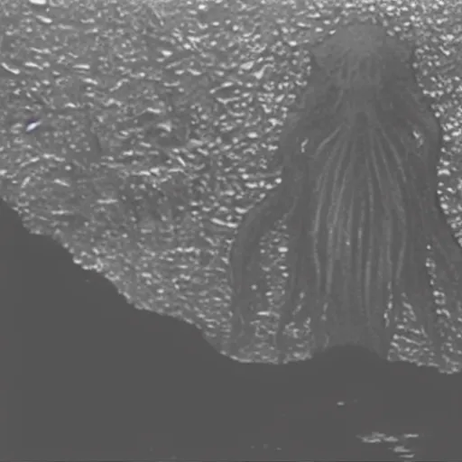 Prompt: dark night vision picture of Cthulhu in the Mariana’s trench