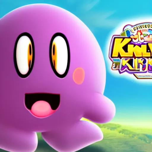 Prompt: video game character kirby