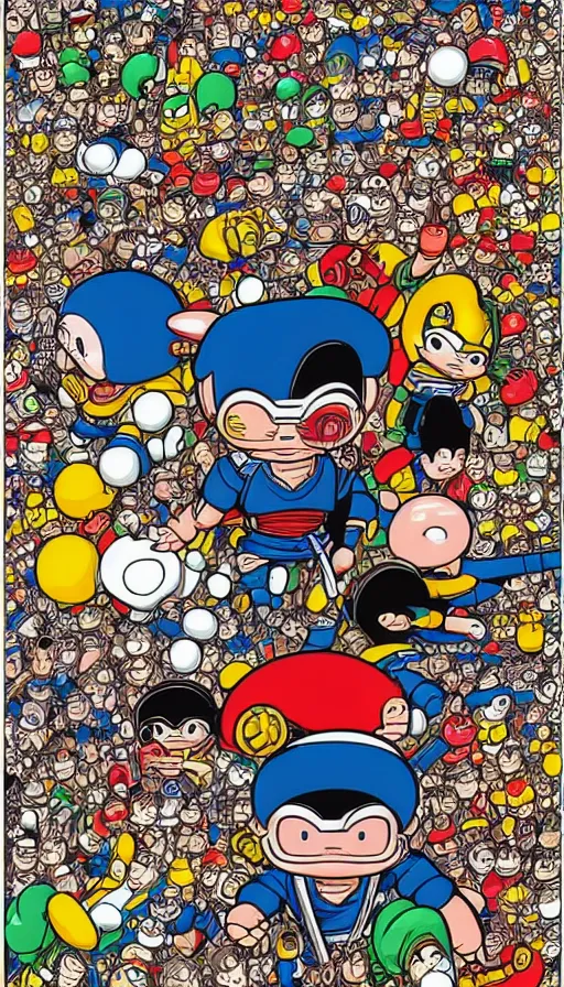 Image similar to techno artwork, by akira toriyama