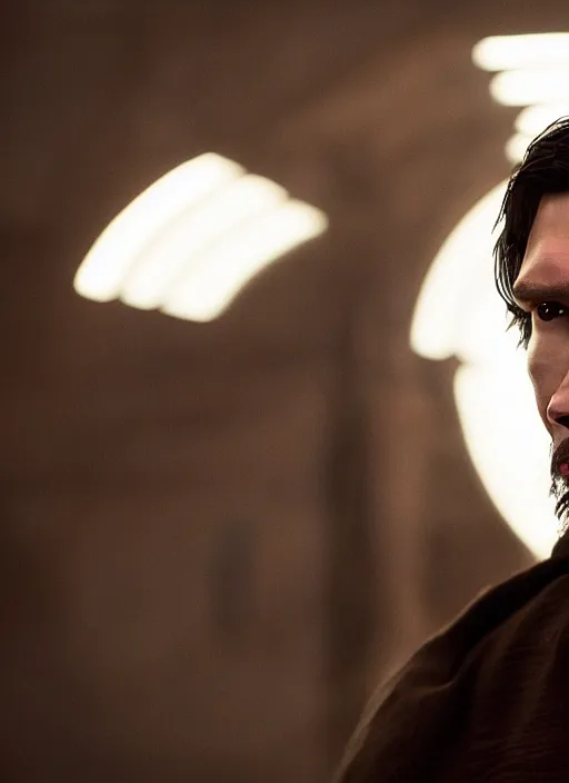 Prompt: adam driver as obi wan kenobi