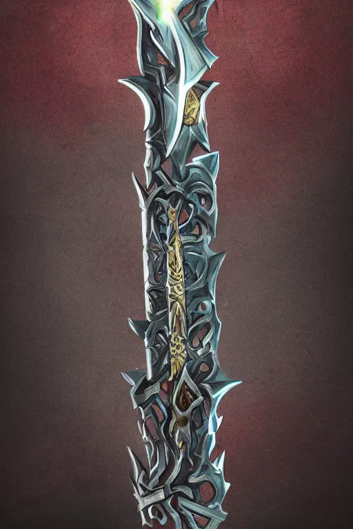 Prompt: the chaos dagger, hd image