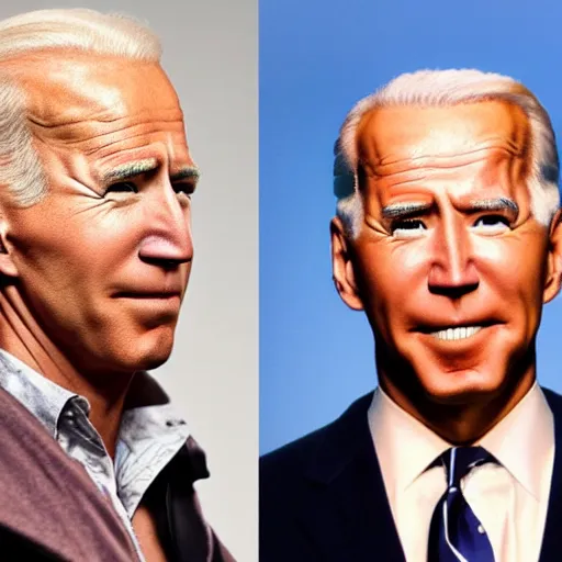 Image similar to man with giant nose that looks like joe biden