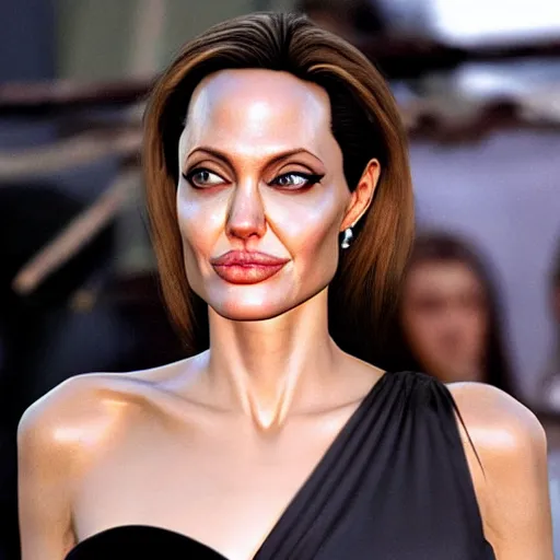 Prompt: angelina jolie, as a character in tekken