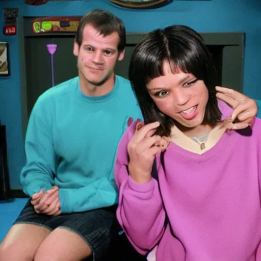 Prompt: chris benoit blues clues