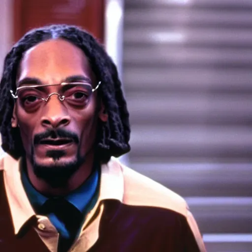 Prompt: a tv still of Snoop Dogg starring as TJ Henderson in Smart Guy (1997)