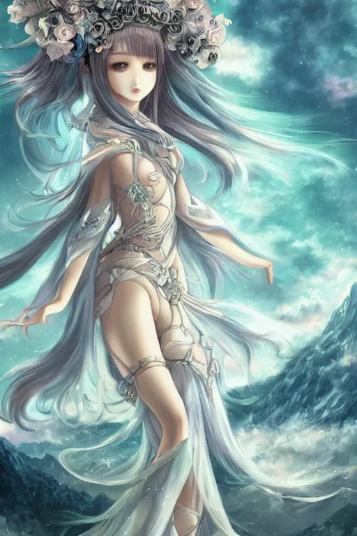 Water Goddess colad by DireLie on DeviantArt