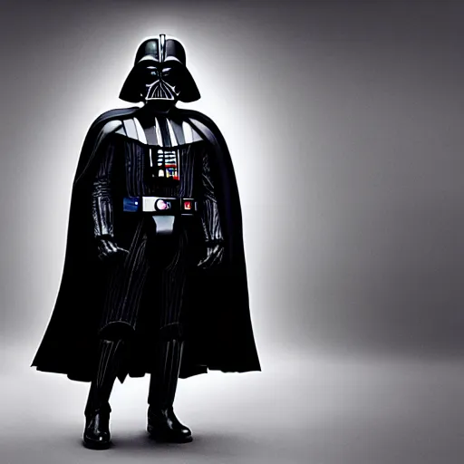 Image similar to photo portrait of Darth Vader by Annie Leibowitz photorealistic