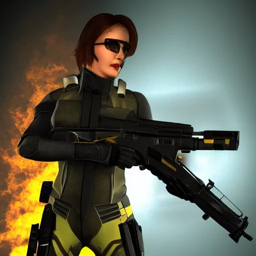 Image similar to Metrocop from Half-Life: Alyx