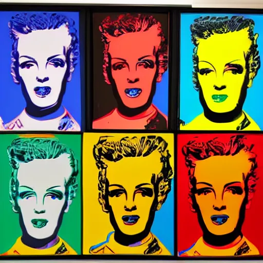 Image similar to Warhol Robot