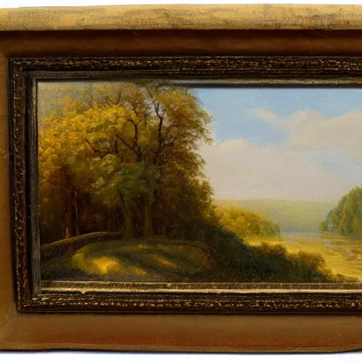 Image similar to a landscape painting by C. A. Henry.