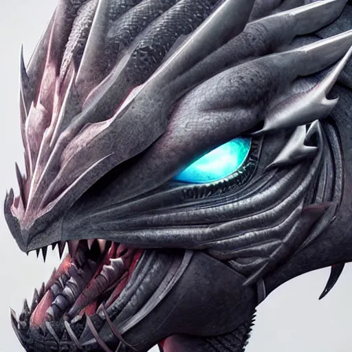 Image similar to stunning close shot of a beautiful female knight, but as an anthropomorphic female dragon, well designed cute elegant female robot dragon head with slick LED eyes, well armored, sharp claws, HD octane render, fantasy, Artstation, Deviantart, Furaffinity