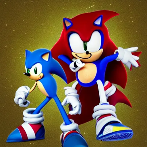 Image similar to sonic the hedgedwarf