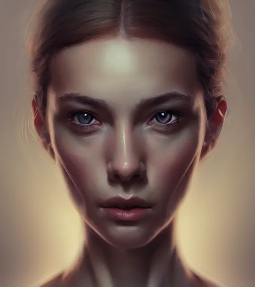 Image similar to portrait of a woman in heightened detail, poised, intense emotion, detailed facial expression, detailed surroundings, intricate, elegant, highly detailed, centered, digital painting, artstation, concept art, smooth, sharp focus, illustration, by ( pokemon ), wlop