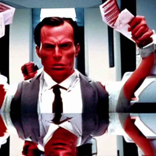 Image similar to Bureaucracy in American Psycho (1999)