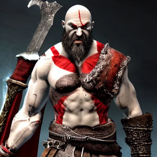 Image similar to kratos