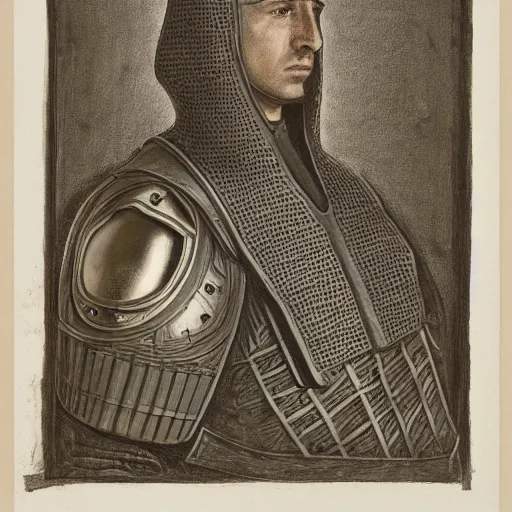 Image similar to portrait of wise Baldwin IV with iron mask according to Willem of Tyre, dynamic lighting, cinematic, establishing shot, extremely high detail, photo realistic, cinematic lighting, intricate line drawings, 8k resolution