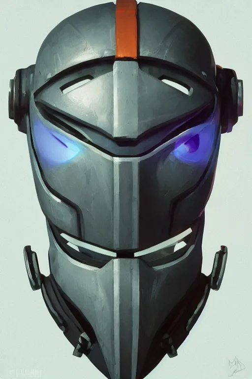 Image similar to epic mask helmet robot ninja portrait stylized as fornite style game design fanart by concept artist gervasio canda, behance hd by jesper ejsing, by rhads, makoto shinkai and lois van baarle, ilya kuvshinov, rossdraws global illumination radiating a glowing aura global illumination ray tracing hdr render in unreal engine 5