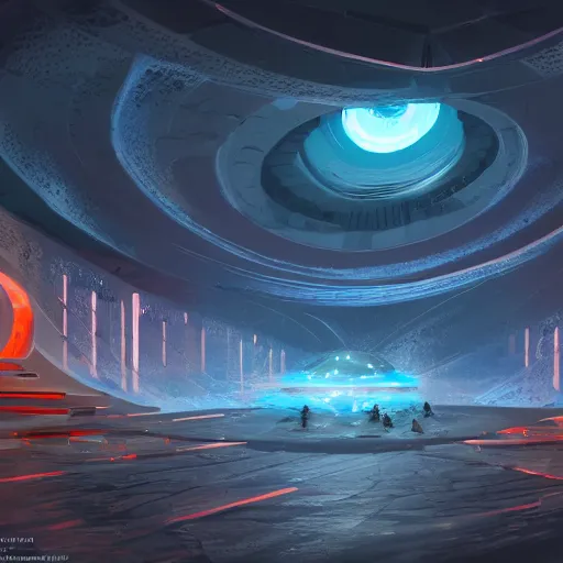 Image similar to the agora if it was made in the future with social spaces, concept art, 4k