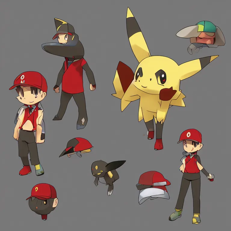 Image similar to pokemon trainer vladimir lenin, smol, cute, fierce, artstation, 8k,