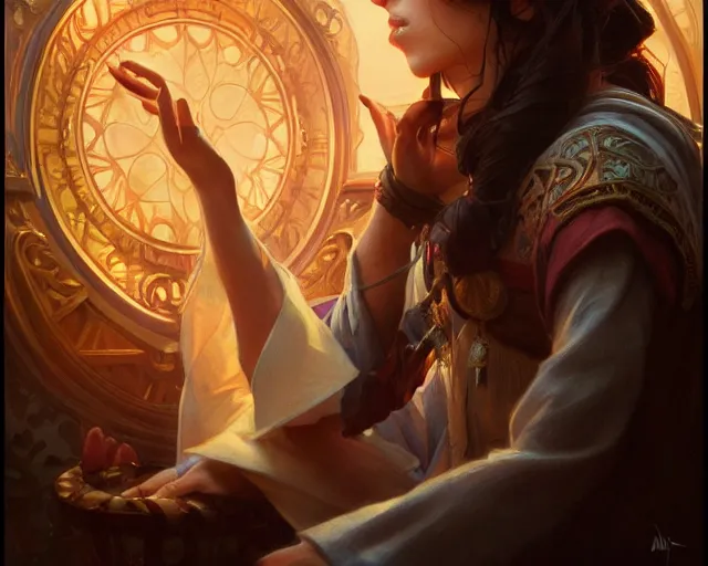 Image similar to photography of drew struzan, deep focus, d & d, fantasy, intricate, elegant, highly detailed, digital painting, artstation, concept art, matte, sharp focus, illustration, hearthstone, art by artgerm and greg rutkowski and alphonse mucha