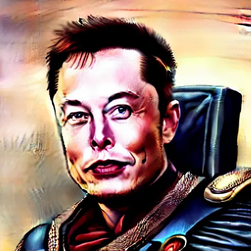 Prompt: Elon Musk as Emperor Shaddam IV, in Dune