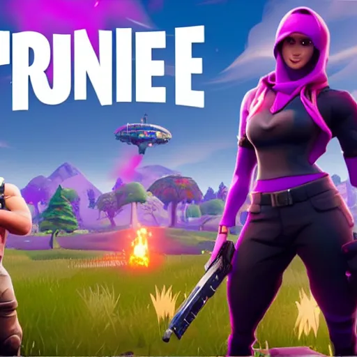 Prompt: Among us impostor in Fortnite