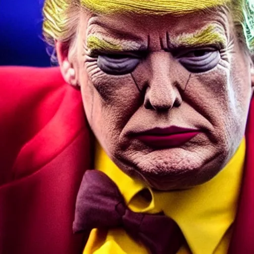 Prompt: donald trump as the joker