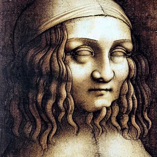 Image similar to leonardo da vinci image of a strange creature