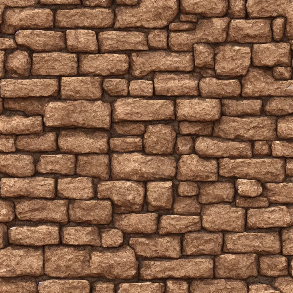 Image similar to sandstone brick wall texture, hd, seamless, pbr, textures. com