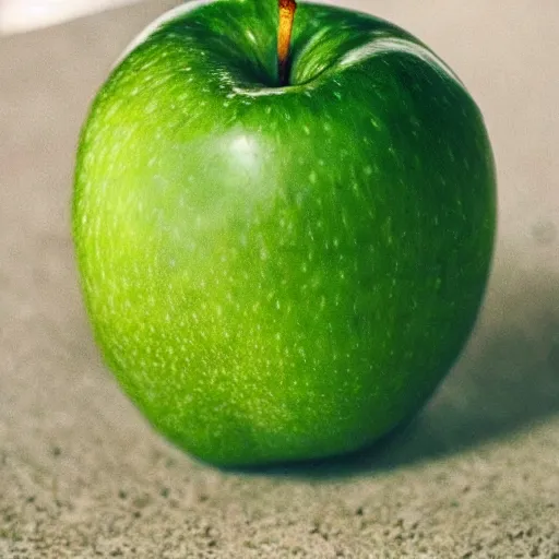 Image similar to a beautiful photo of a green apple