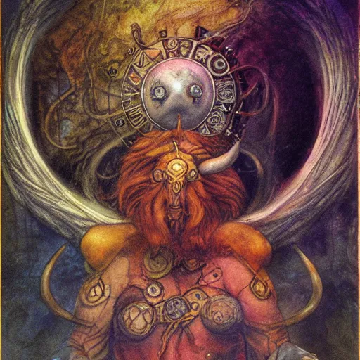 Image similar to aries zodiac artwork by brian froud