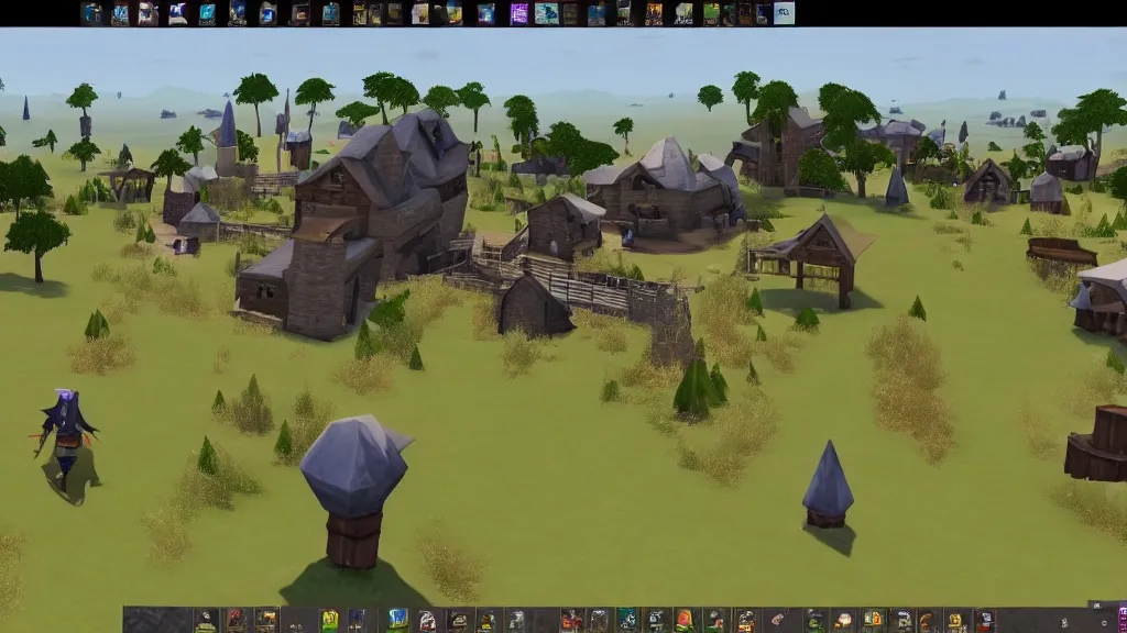 runescape gameplay, hyperdetailed, artstation,, Stable Diffusion