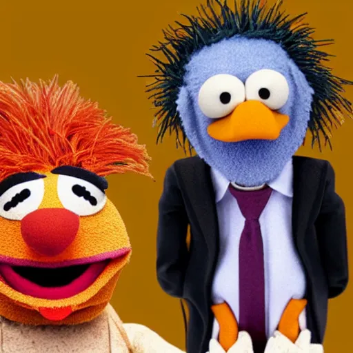 Image similar to presidential muppets