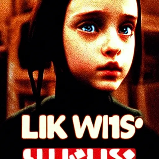 Prompt: Kiki from Kikis Delivery Servcie in the 1994 movie Léon: The Professional, promotional poster