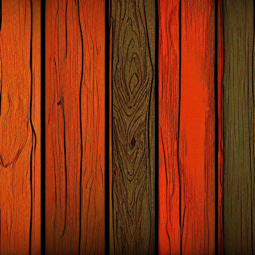 Prompt: digital painted stylized wood texture by james gilleard, painterly, digital art, artstation