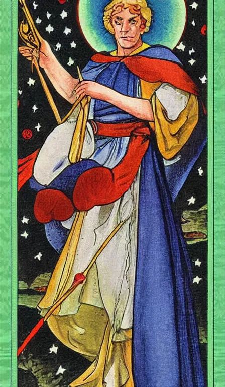 Prompt: major arcana tarot, the fool