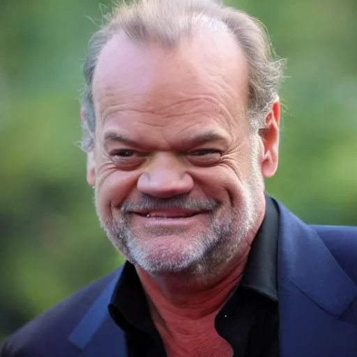 Image similar to kelsey grammer falling out of a plane