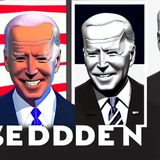 Image similar to Joe Biden as a low poly PS1 character model