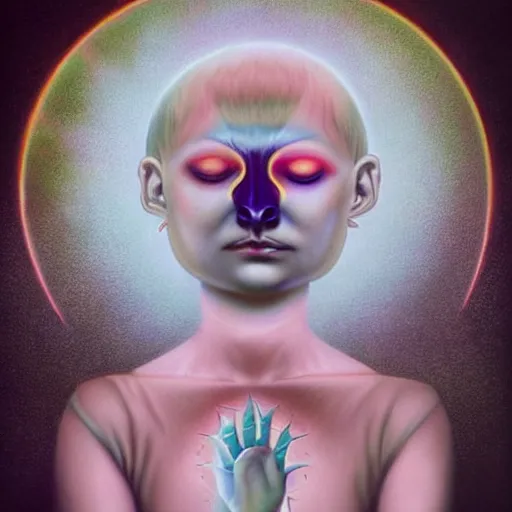 Image similar to a powerful psychic guy emitting psychic powers, by natalie shau, by hikari shimoda