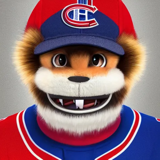 Image similar to Portrait of Youppi the Habs Montreal Canadiens Mascot as a very cute powerful and friendly pokemon, highly detailed, smooth, sharp focus, dynamic lighting, intricate, trending on ArtStation, illustration, art by WLOP