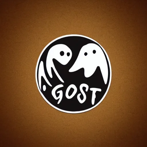 Image similar to skateboard ghost, logo