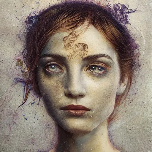 Prompt: photo of young woman by yoann lossel