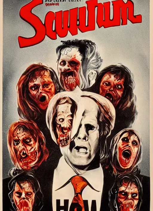 Image similar to Squirm (1976) poster as a 2018 Blumhouse horror movie, highly detailed