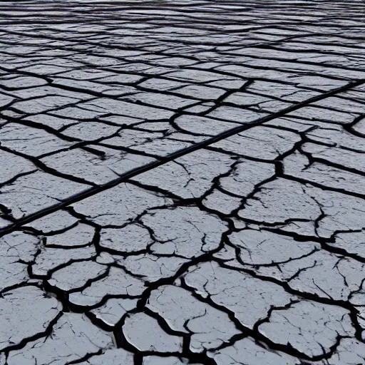 Prompt: cracked road texture for 3 d models