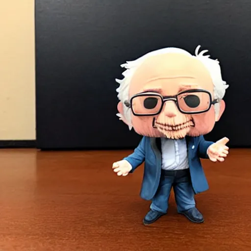 Prompt: bernie sanders funko pop