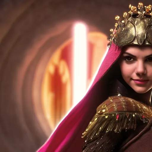 Image similar to victoria justice as princess padme in star wars episode 3, 8 k resolution, cinematic lighting, anatomically correct