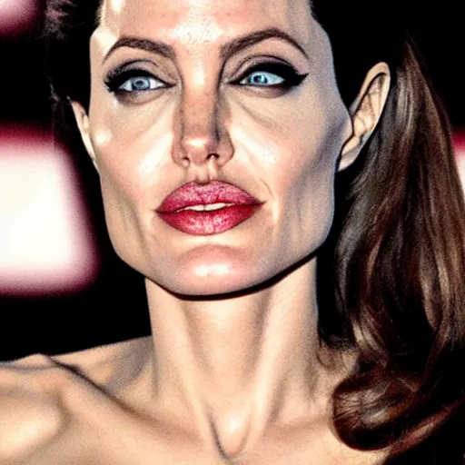 Image similar to an amazing award winning photo of angelina jolie as supergirl