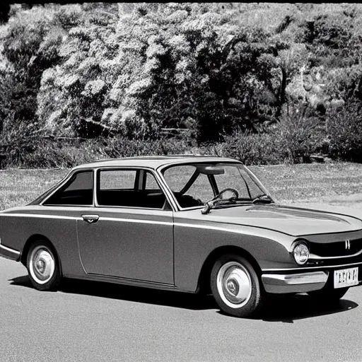 Honda Civic 1961 photograph | Stable Diffusion