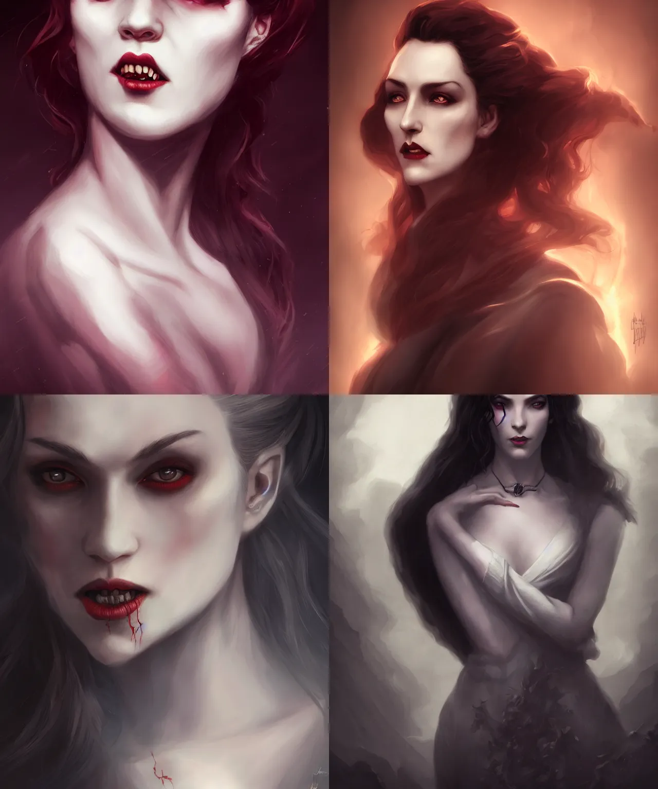 dracula by charlie bowater and titian and artgerm, | Stable Diffusion ...