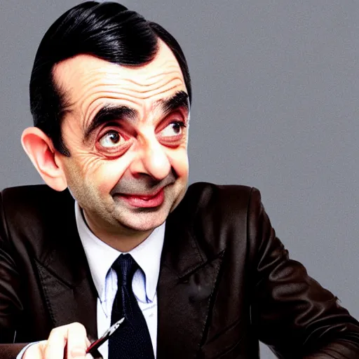 Prompt: mr bean starts his youtube career